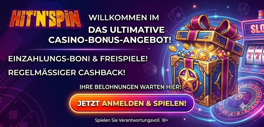 HitnSpin Boni und Aktionen